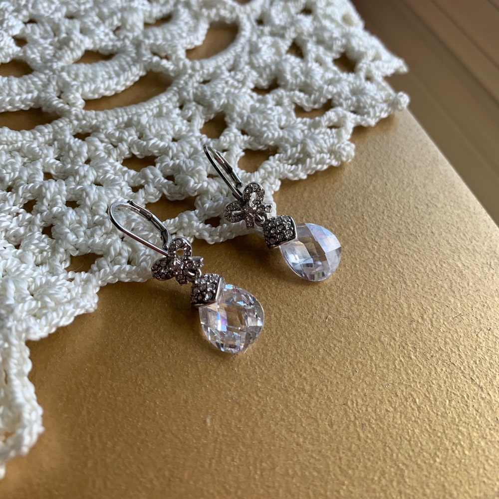 Silver Juicy Couture Earrings